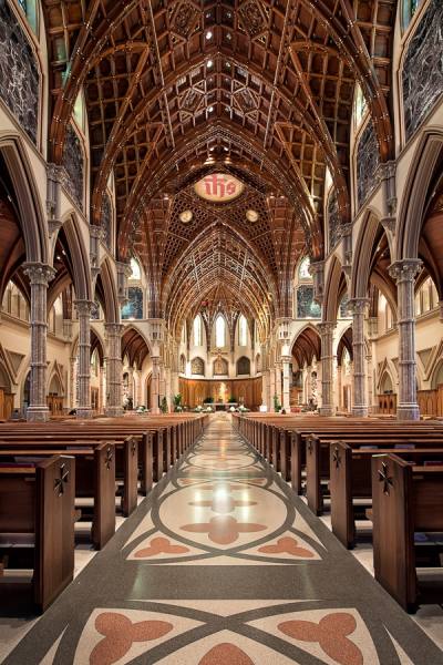Photograph Michael Woloszynowicz Holy Name Cathedral on One Eyeland